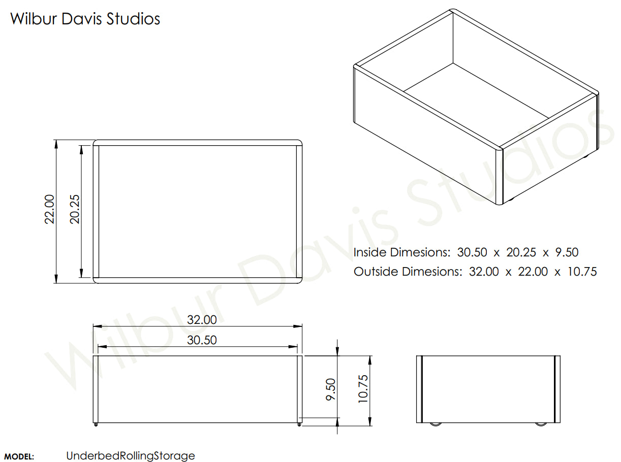Cache Rolling Storage Drawer
