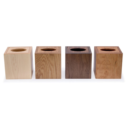 Solid Wood Tissue Box Cover