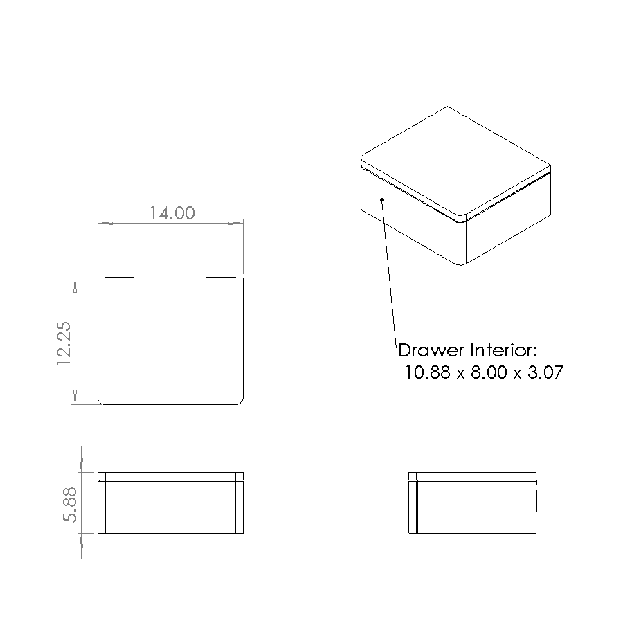 Floating Nightstand