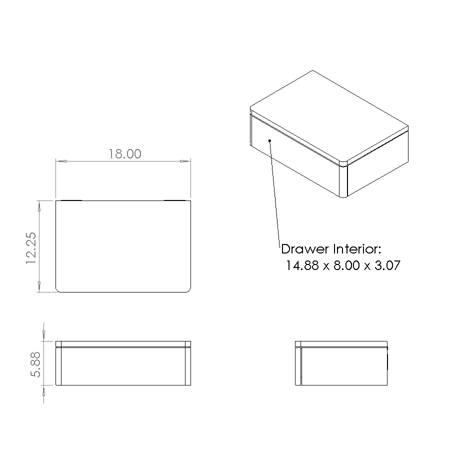 Floating Nightstand