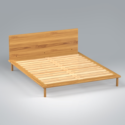 Platform Bed No. 4 with Headboard