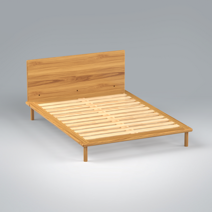 Platform Bed No. 4 with Headboard