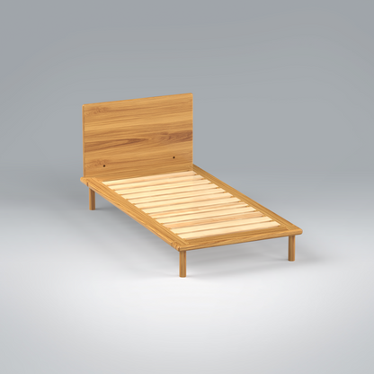 Platform Bed No. 4 with Headboard