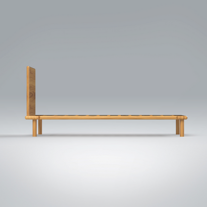 Platform Bed No. 4 with Headboard
