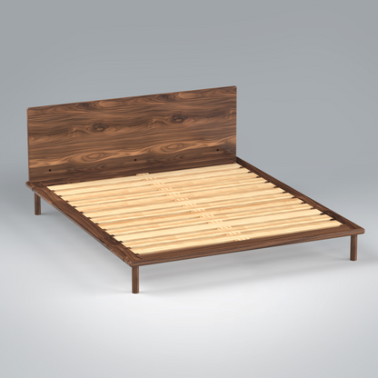 Platform Bed No. 4 with Headboard