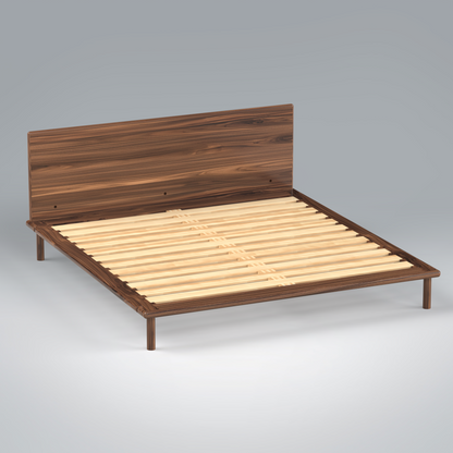 Platform Bed No. 4 with Headboard