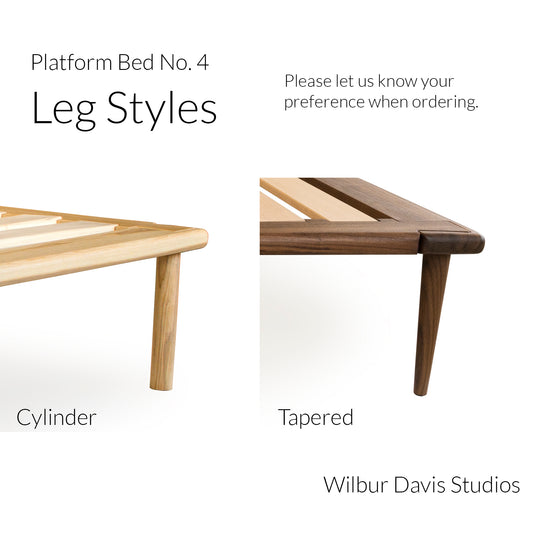 No. 4 Bed Leg Set