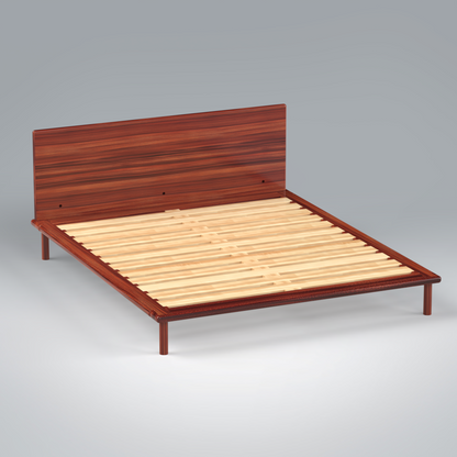 Platform Bed No. 4 with Headboard