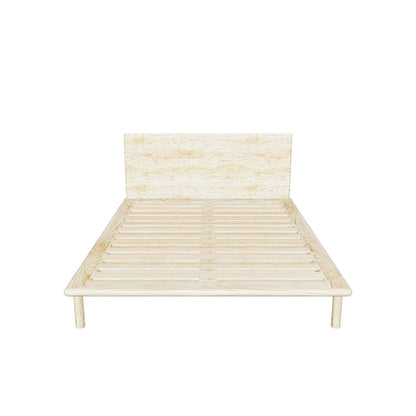 Platform Bed No. 4 with Headboard