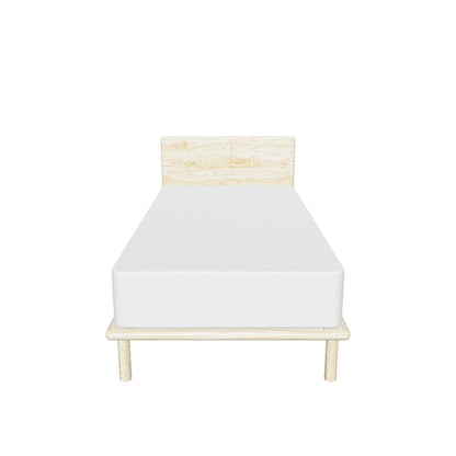 Platform Bed No. 4 with Headboard