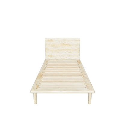 Platform Bed No. 4 with Headboard