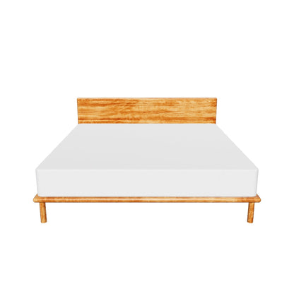 Platform Bed No. 4 with Headboard