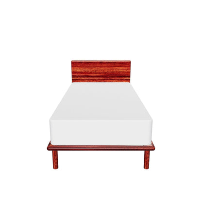 Platform Bed No. 4 with Headboard