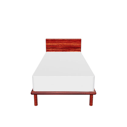 Platform Bed No. 4 with Headboard