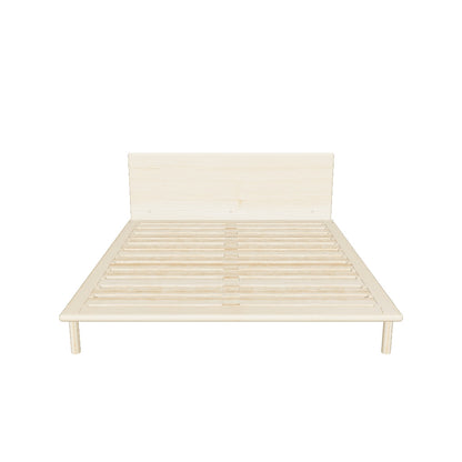 Platform Bed No. 4 with Headboard