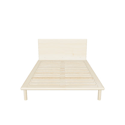 Platform Bed No. 4 with Headboard