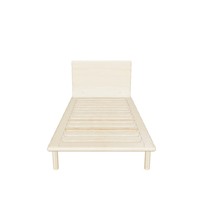 Platform Bed No. 4 with Headboard