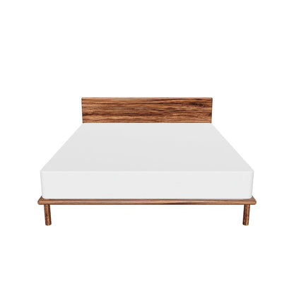 Platform Bed No. 4 with Headboard