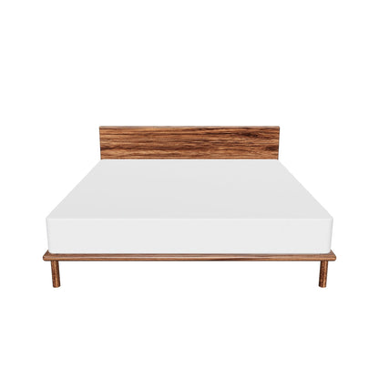 Platform Bed No. 4 with Headboard