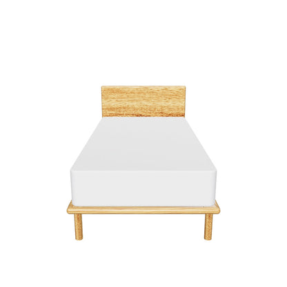 Platform Bed No. 4 with Headboard
