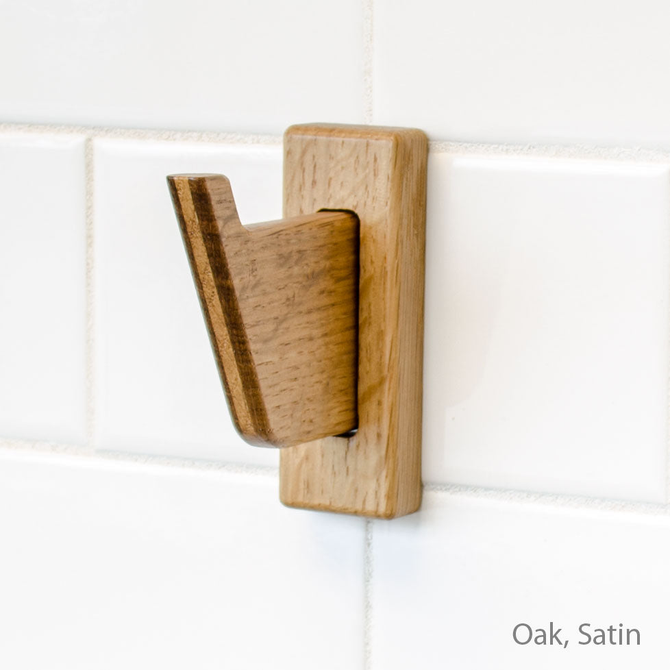 Solid Wood Robe Hook