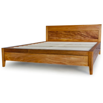 mahogany storage bed