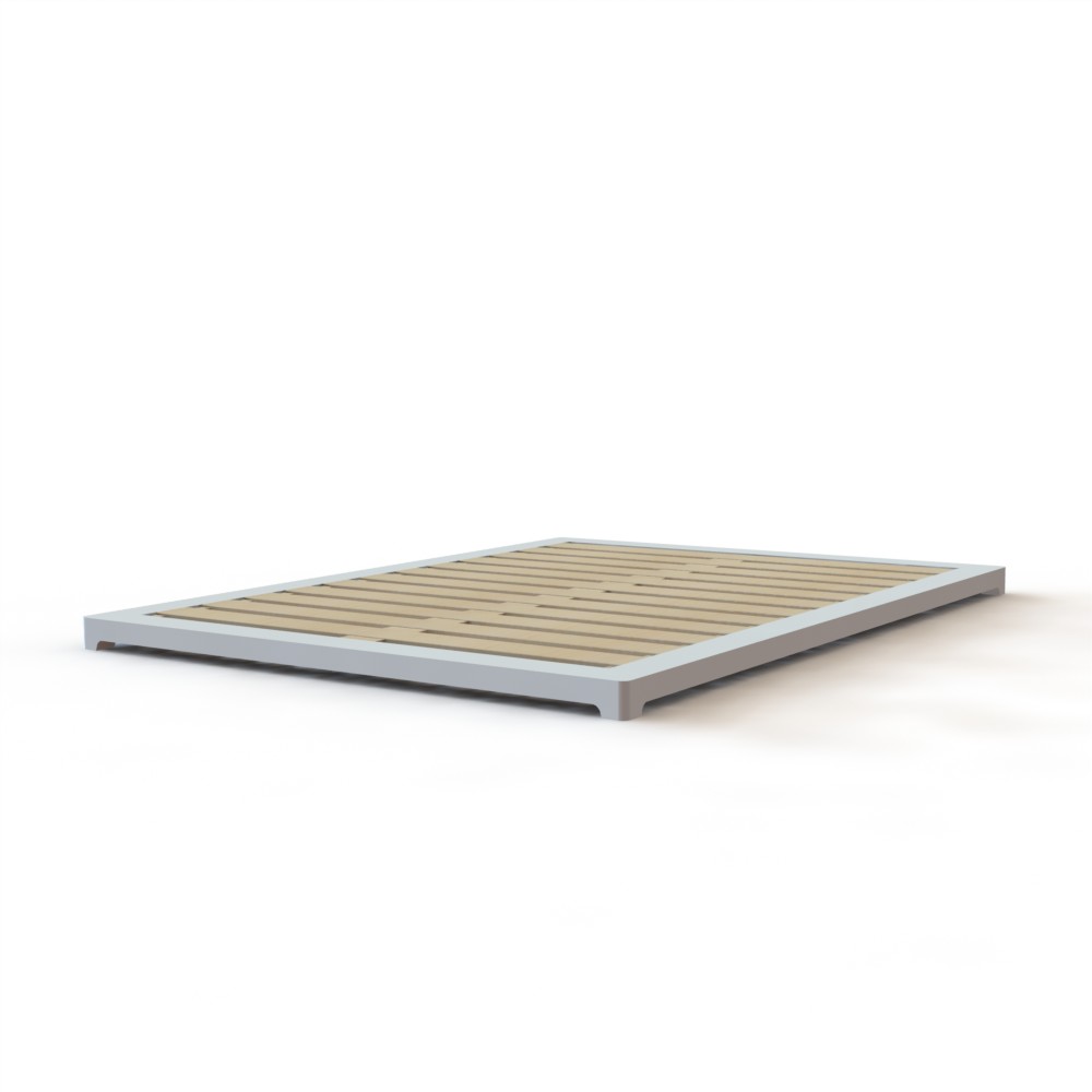 Low Profile Platform Bed Ultra, Very Low Bed Frame Queen