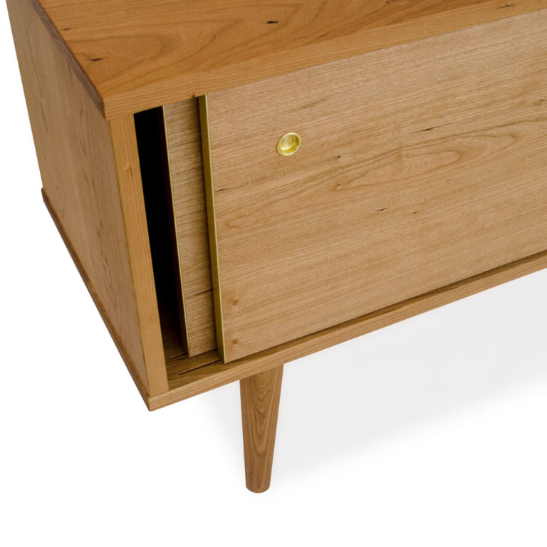 Credenza with Sliding Doors - Wilbur Davis Studios