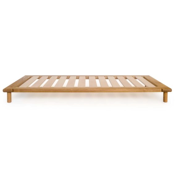 modern wood platform bed - no4 bed in oak